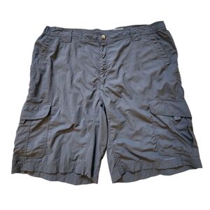 Columbia Titanium Men's Gray Cargo Shorts Large